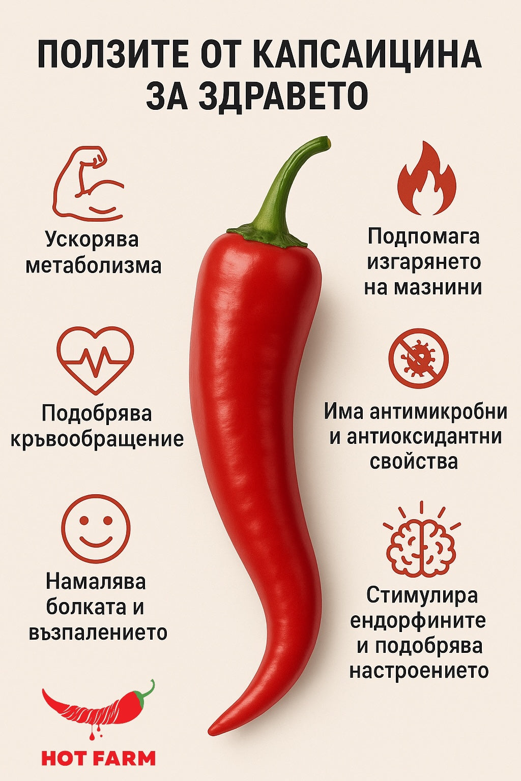 Капсаицинът - тайната съставка на лютите чушки и нейните лечебни свойства