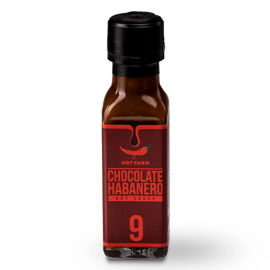 Chocolate Habanero Sauce – A bold and exotic hot sauce made from Chocolate Habanero peppers, featuring intense spiciness and natural flavor.

