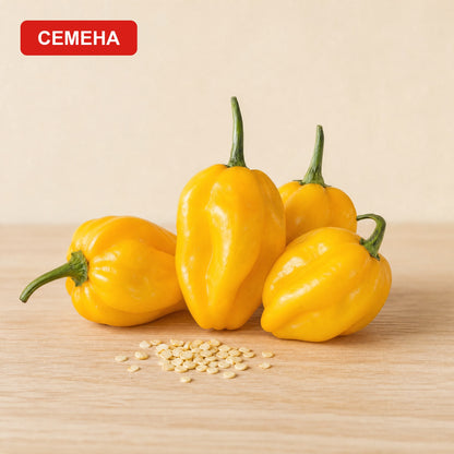 Семена Жълто Хабанеро