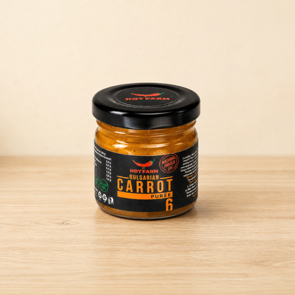 Малко бурканче пюре Български морков Hot Farm, 30 г