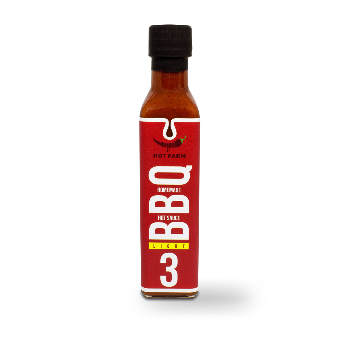 BBQ Light – Lightly spicy barbecue sauce with a smoky aroma and natural ingredients, crafted for those who enjoy mild heat.